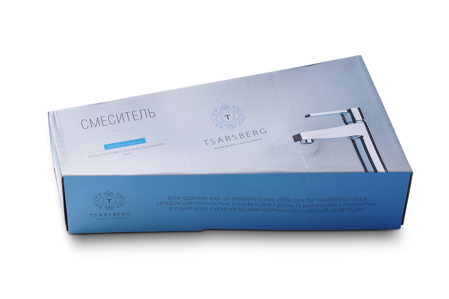 Смеситель для ванны с душем TSARSBERG TSB-950-1202 тип См-ВУОРНШлА