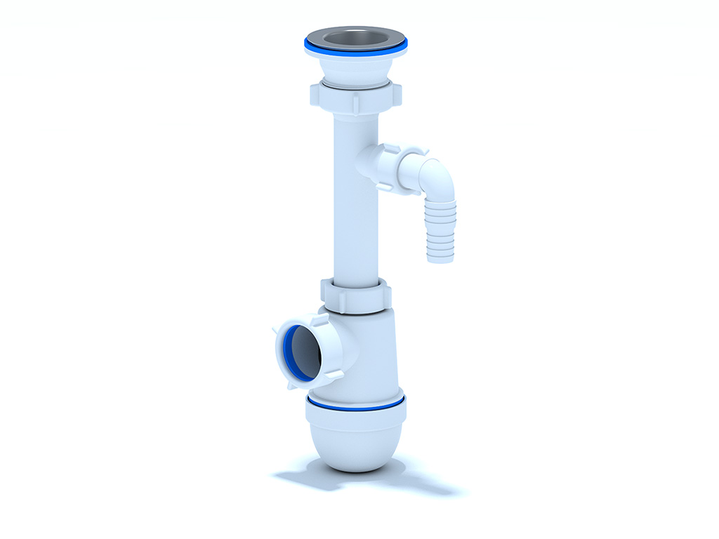 Сифон Ани 1 1/2"* 40с отводом стиральной машины, ANI PLAST Сифон Ани 1 1/2"* 40с отводом стиральной машины, ANI PLAST