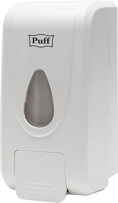 Дозатор для жидкого мыла пластиковый Puff-8175, 1000 мл