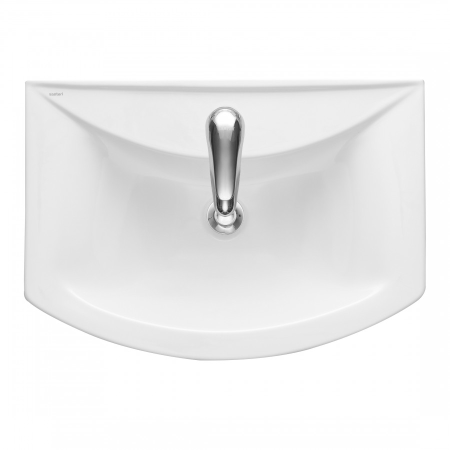 Умывальник мебельный "Грация" 60 см. с отв., 1 сорт SANTERI Умывальник мебельный "Грация" 60 см. с отв., 1 сорт SANTERI