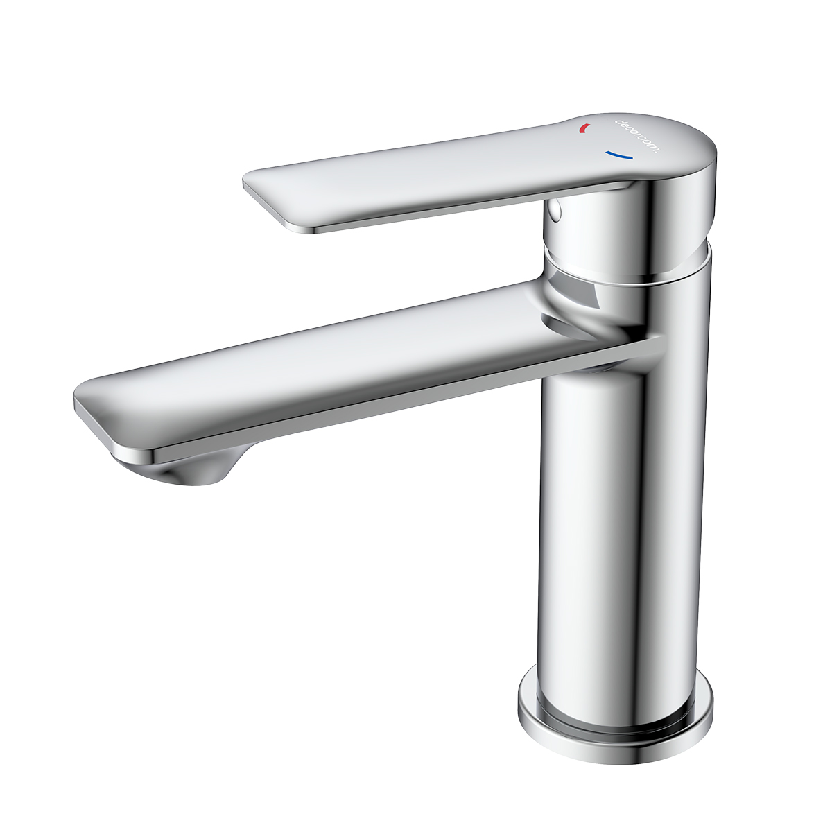 Смеситель DECOROOM DR28011 для умывальника монолитный