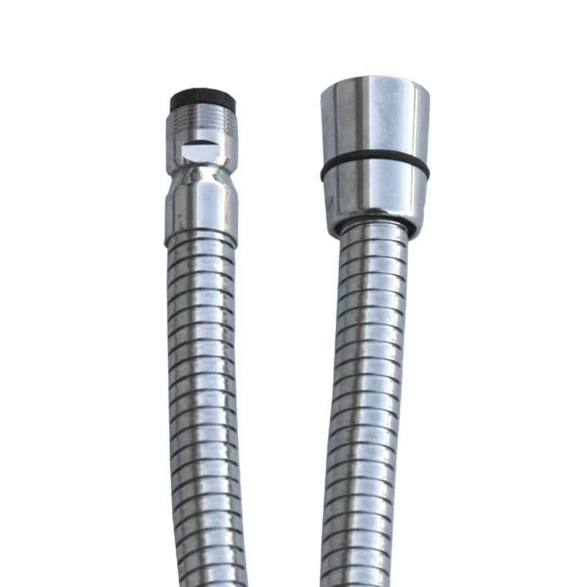 Шланг душевой 2м из нержавеющей стали с поворотным концом 2850C