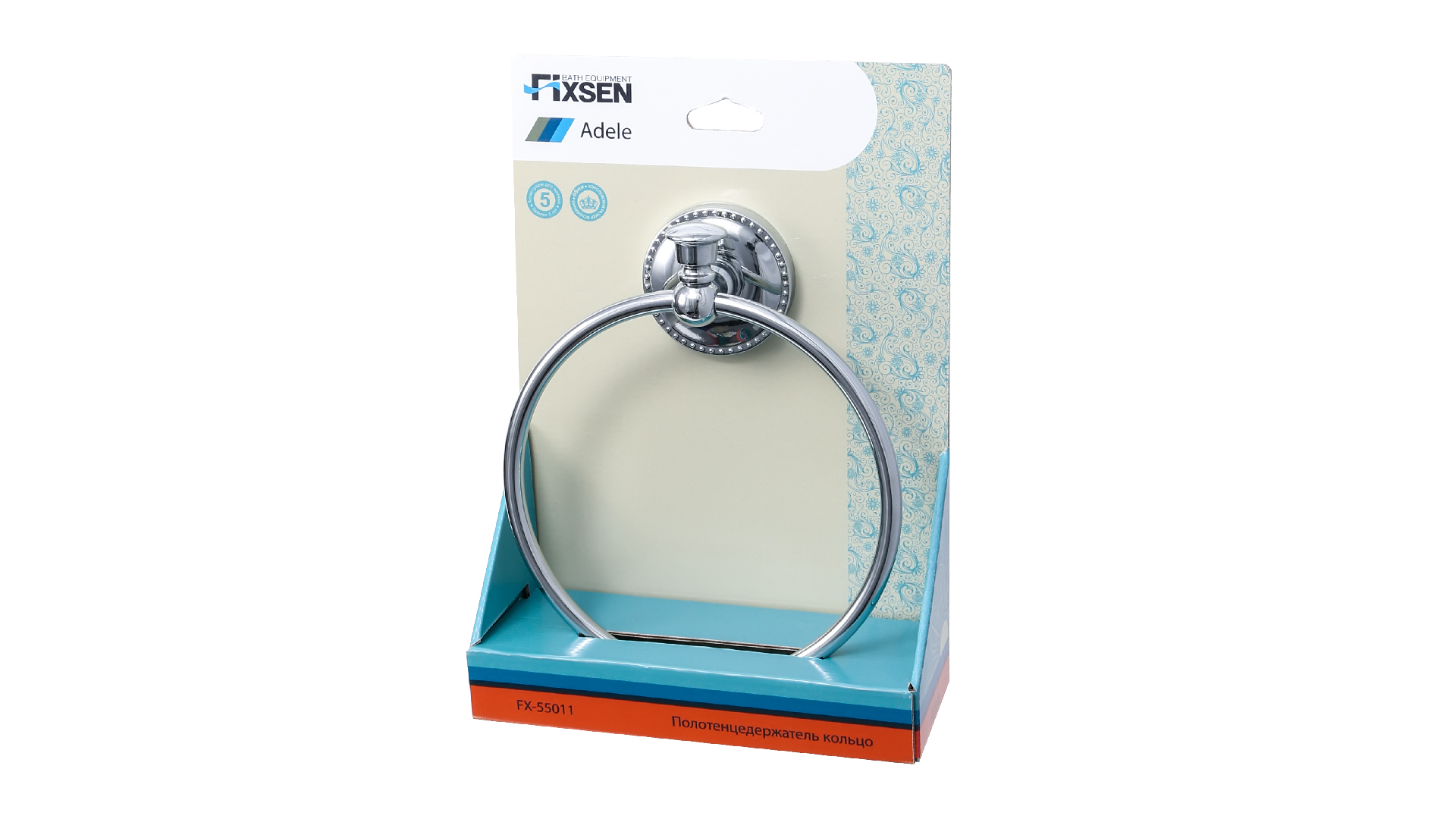 Полотенцедержатель кольцо FIXSEN Adele (FX-55011) Полотенцедержатель кольцо FIXSEN Adele (FX-55011)