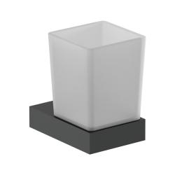 Стаканчик для зубных щеток Corinto черный 16931.N Стаканчик для зубных щеток Corinto черный 16931.N