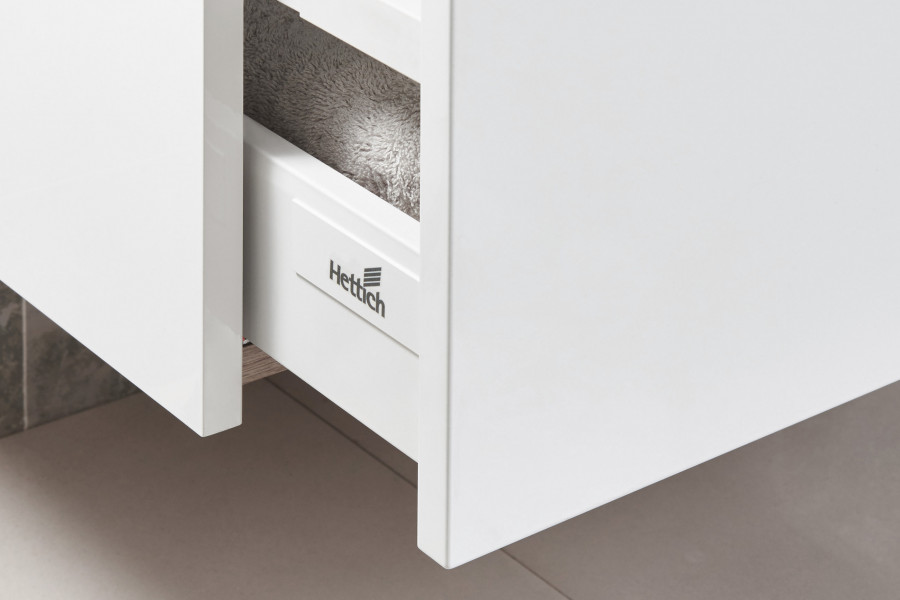 UP Тумба под раковину GAP 60, белый глянец, ROCA