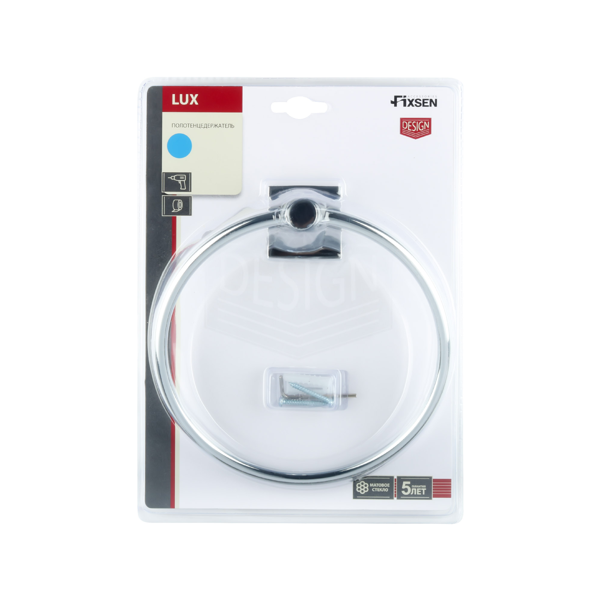 Полотенцедержатель кольцо FIXSEN Lux Chrome (FX-15011) Полотенцедержатель кольцо FIXSEN Lux Chrome (FX-15011)