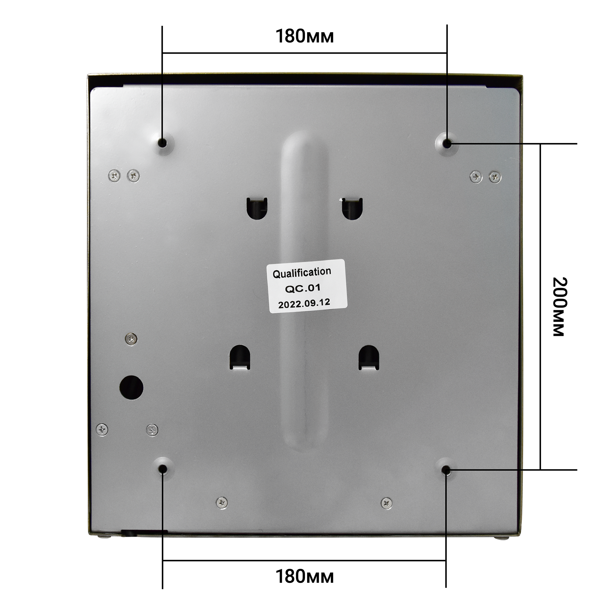 Электросушитель для рук PUFF-8855 высокоскоростной, антивандальный, хром 0,95 кВт (1401.387)