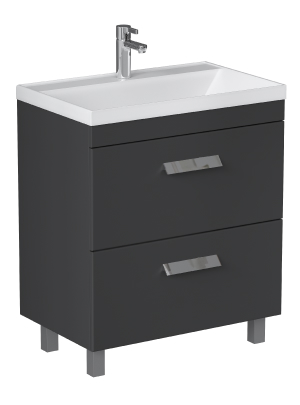 Тумба под раковину VELVEX Orlando 700-0-2 (Classica) графит Тумба под раковину VELVEX Orlando 700-0-2 (Classica) графит