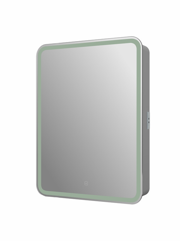 Зеркало-шкаф Elliott LED 550х800 левый с розеткой