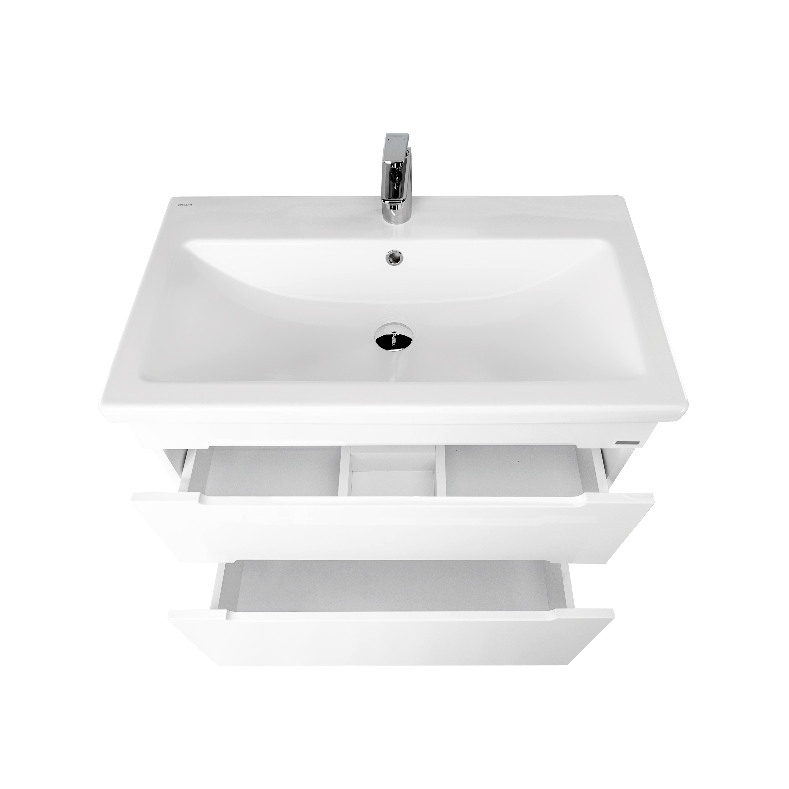 Тумба под раковину VIANT МАРСЕЛЬ 80 подвесная белый (VMAR80CO-T2YP)