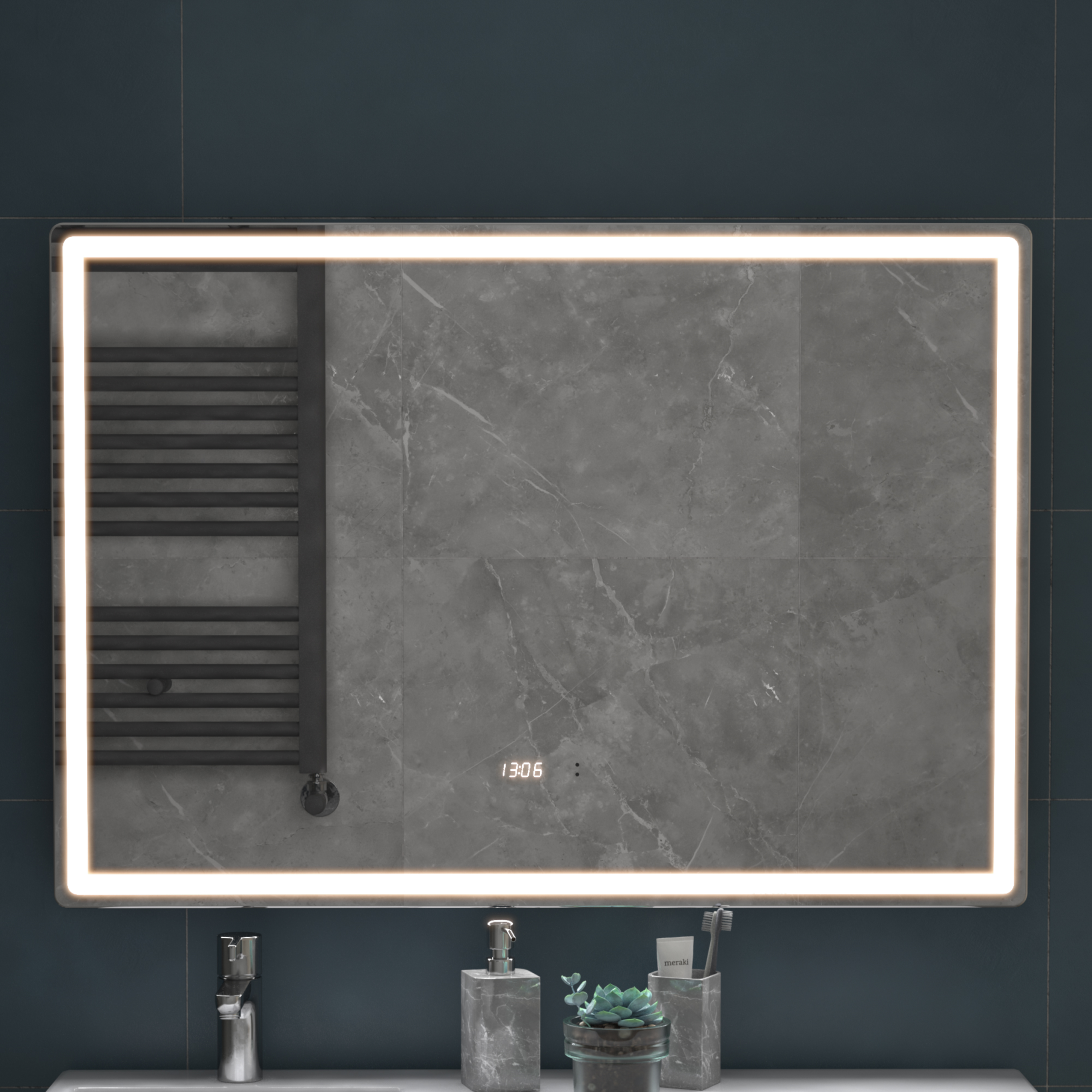 Зеркало с подсветкой VIGO Geometry Luxe 1000 