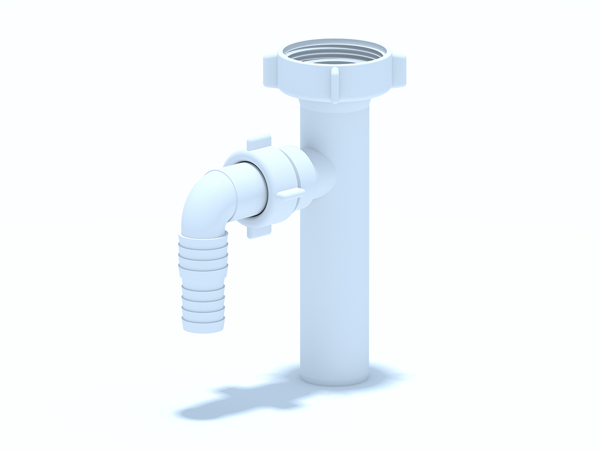 Отвод ст. маш. 1 1/2"*32, ANI PLAST Отвод ст. маш. 1 1/2"*32, ANI PLAST