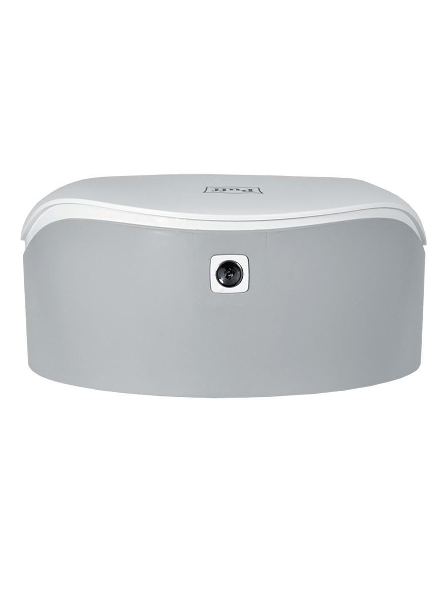 Диспенсер для туалетной бумаги Рuff-7145, белый, с замком, ABS-пластик