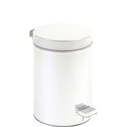 Ведро из нерж. Стали 5 л. с педалью белое, 09100.05.W, шт Ведро из нерж. Стали 5 л. с педалью белое, 09100.05.W, шт