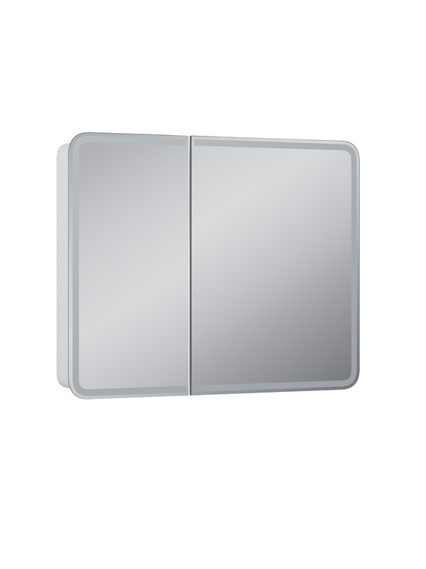 Зеркало-шкаф Elliott LED 1000х800 с датчиком движения, розеткой