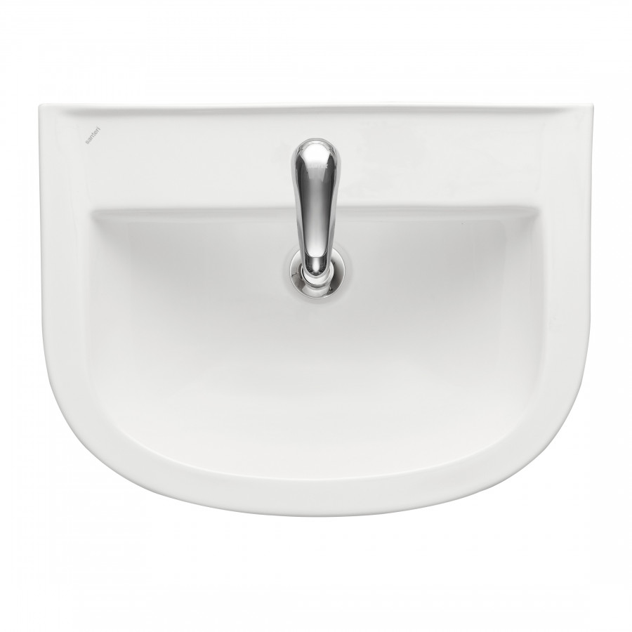 Умывальник "Pro" 56,5 см. с отв., белый. SANTERI