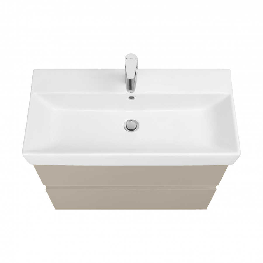 OLETA Тумба под раковину Oleta 80, 2 ящ., капучино