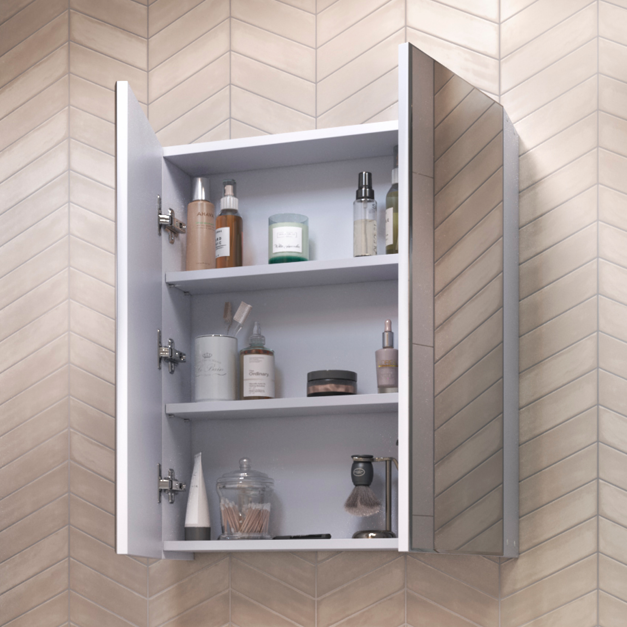 Зеркальный шкаф VIGO Grand 60 подвесной белый (zsh.GRA.60) Зеркальный шкаф VIGO Grand 60 подвесной белый (zsh.GRA.60)