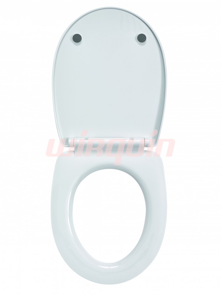 Сиденье MARBELLA белое, полипропилен, микролифт, быстросъем, WIRQUN Сиденье MARBELLA белое, полипропилен, микролифт, быстросъем, WIRQUN