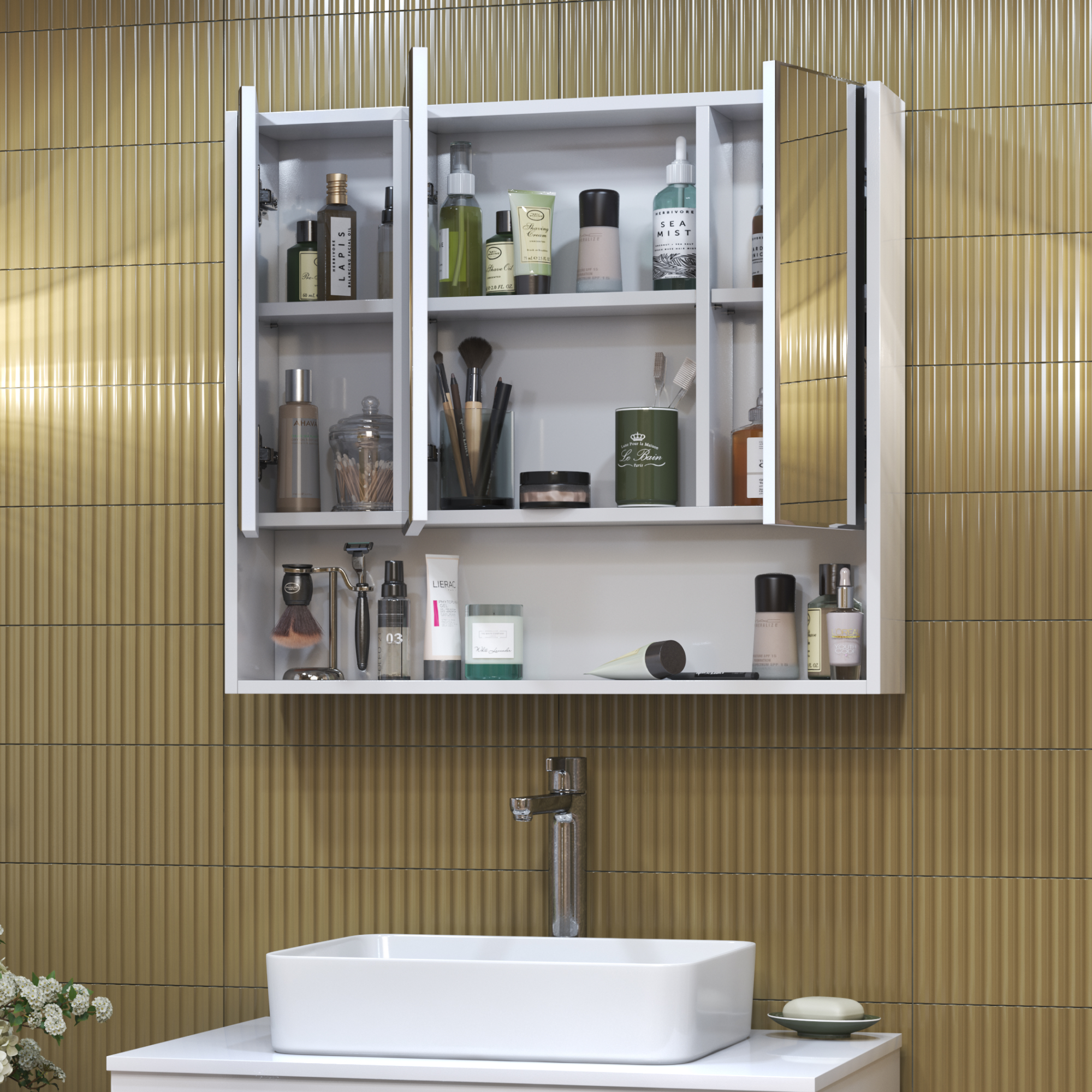 Зеркальный шкаф VIGO Urban 70 подвесной белый (zsh.URB.70) Зеркальный шкаф VIGO Urban 70 подвесной белый (zsh.URB.70)