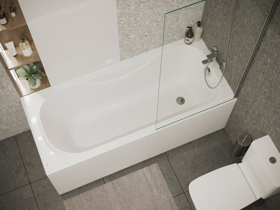 ТЕНЕРИФЕ Ванна акриловая 160х70 см., без монтажного комплекта, САНТЕК