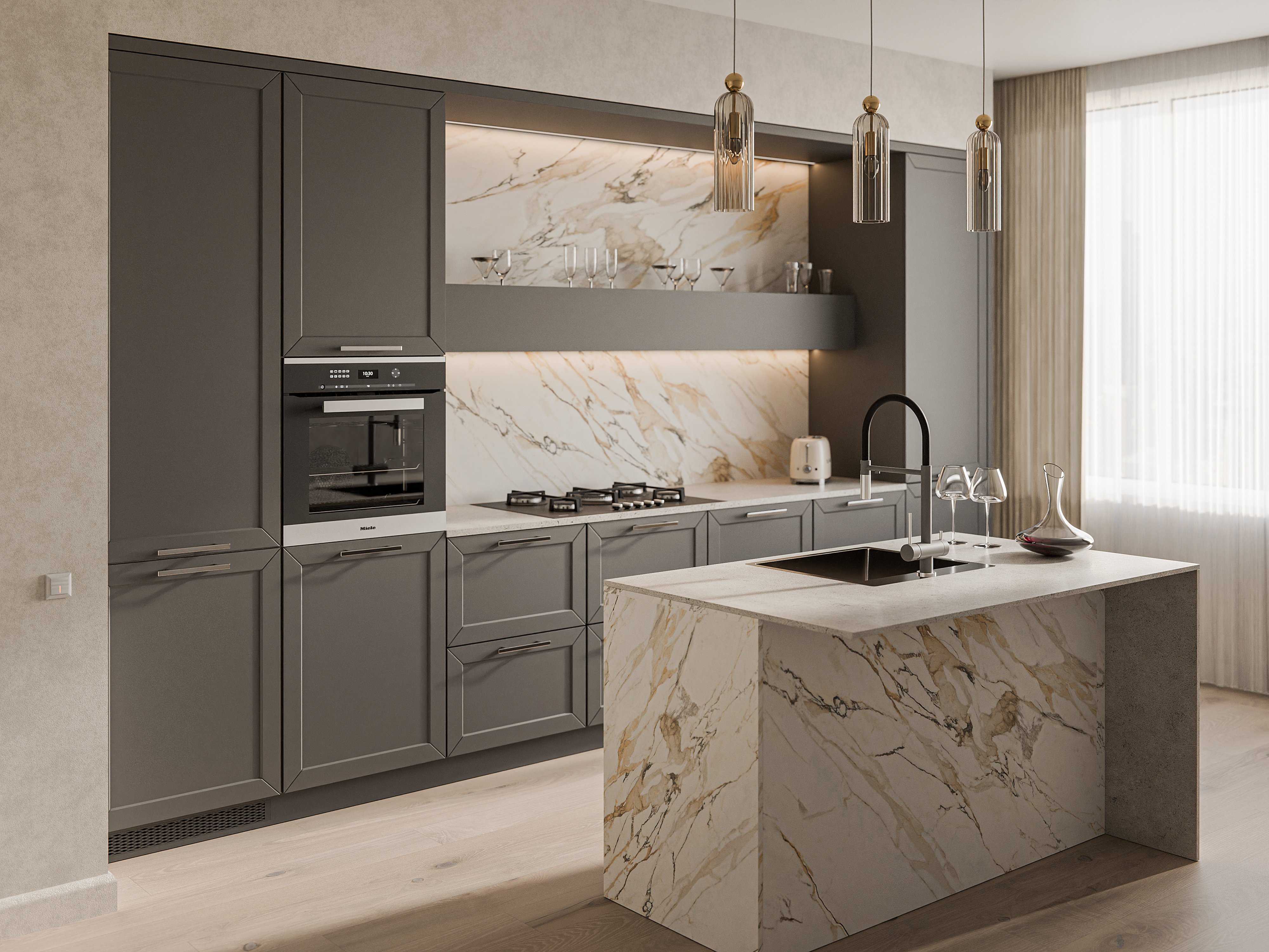 Rivelato Rinox 5450 PVD black Мойка нерж.сталь 1 чаша 540*500*200 мм арт.5450  PVD black купить оптом и для комплектации объектов в компании «Лаваль».