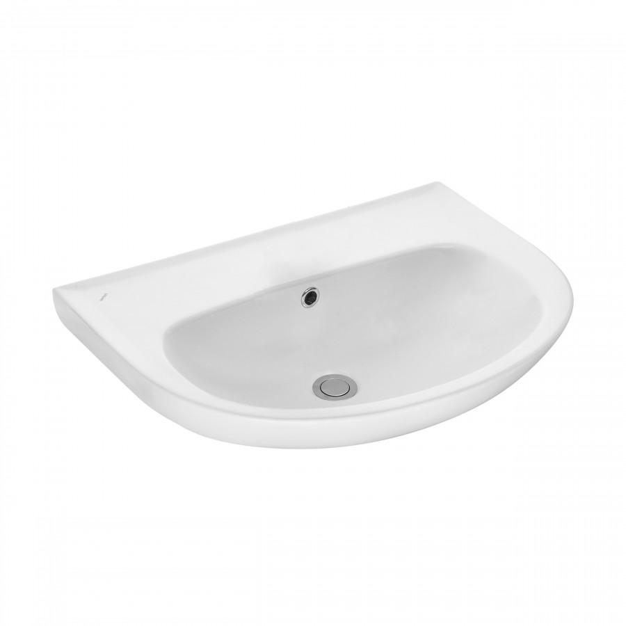 Умывальник "Прайм-65" (660х480) с отв. перел. и без отв под смес. SANTERI Умывальник "Прайм-65" (660х480) с отв. перел. и без отв под смес. SANTERI