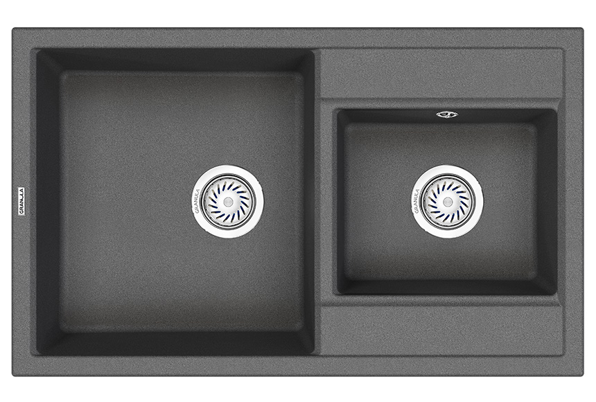 Кухонная мойка GRANULA (8201, ГРАФИТ) Кухонная мойка GRANULA (8201, ГРАФИТ)