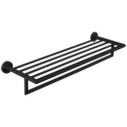 Полка для полотенец NIZA чёрная Полка для полотенец NIZA чёрная