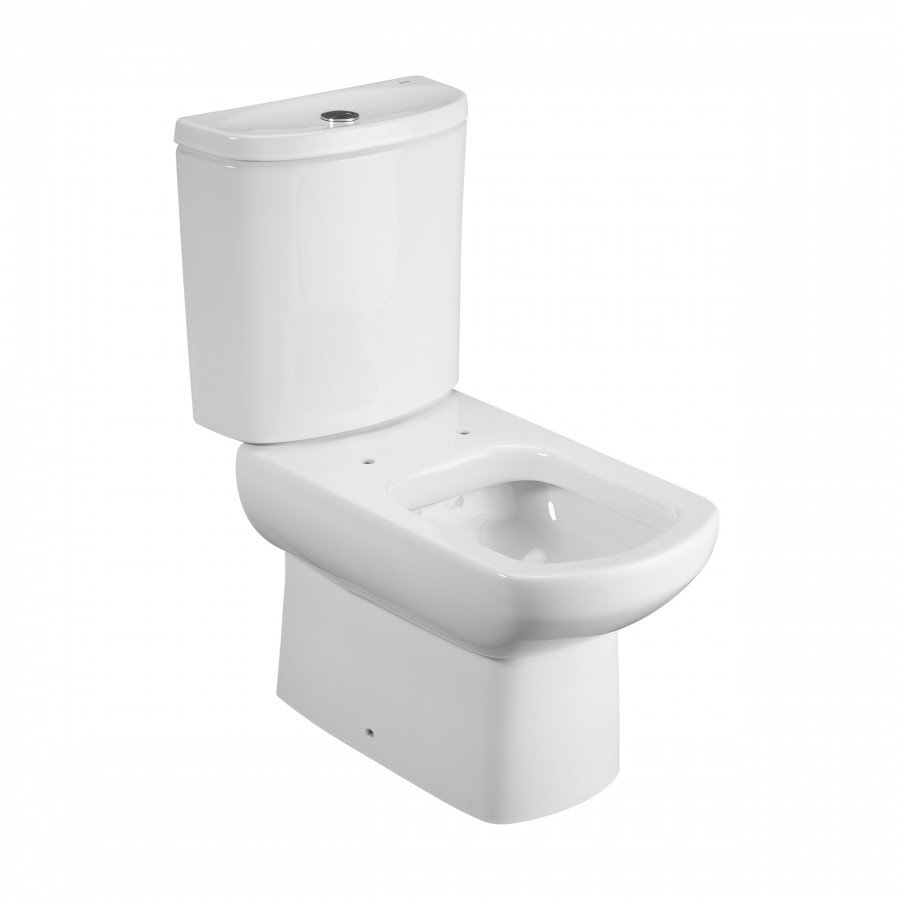 DAMA SENSO Чаша унитаза, двойной выпуск, установ. компл., упаков. в коробку.  ROCA DAMA SENSO Чаша унитаза, двойной выпуск, установ. компл., упаков. в коробку.  ROCA