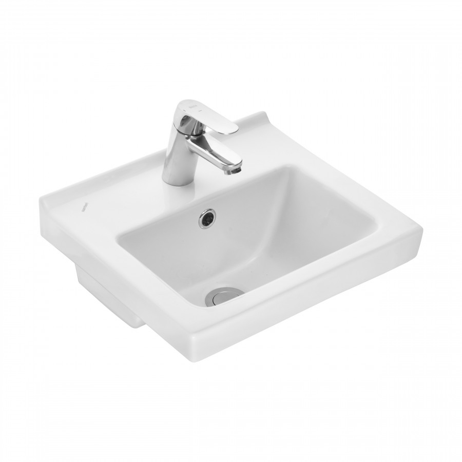 Умывальник Визит-40 (405х355) с переливом белый SANTERI Умывальник Визит-40 (405х355) с переливом белый SANTERI