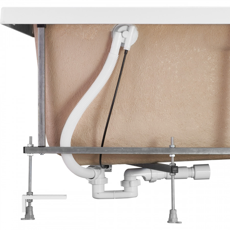 Монтажный комплект для ванны МАЙОРКА XL 160х95 см. (рама, слив-перелив с сифоном, крепеж к стене, кр Монтажный комплект для ванны МАЙОРКА XL 160х95 см. (рама, слив-перелив с сифоном, крепеж к стене, кр