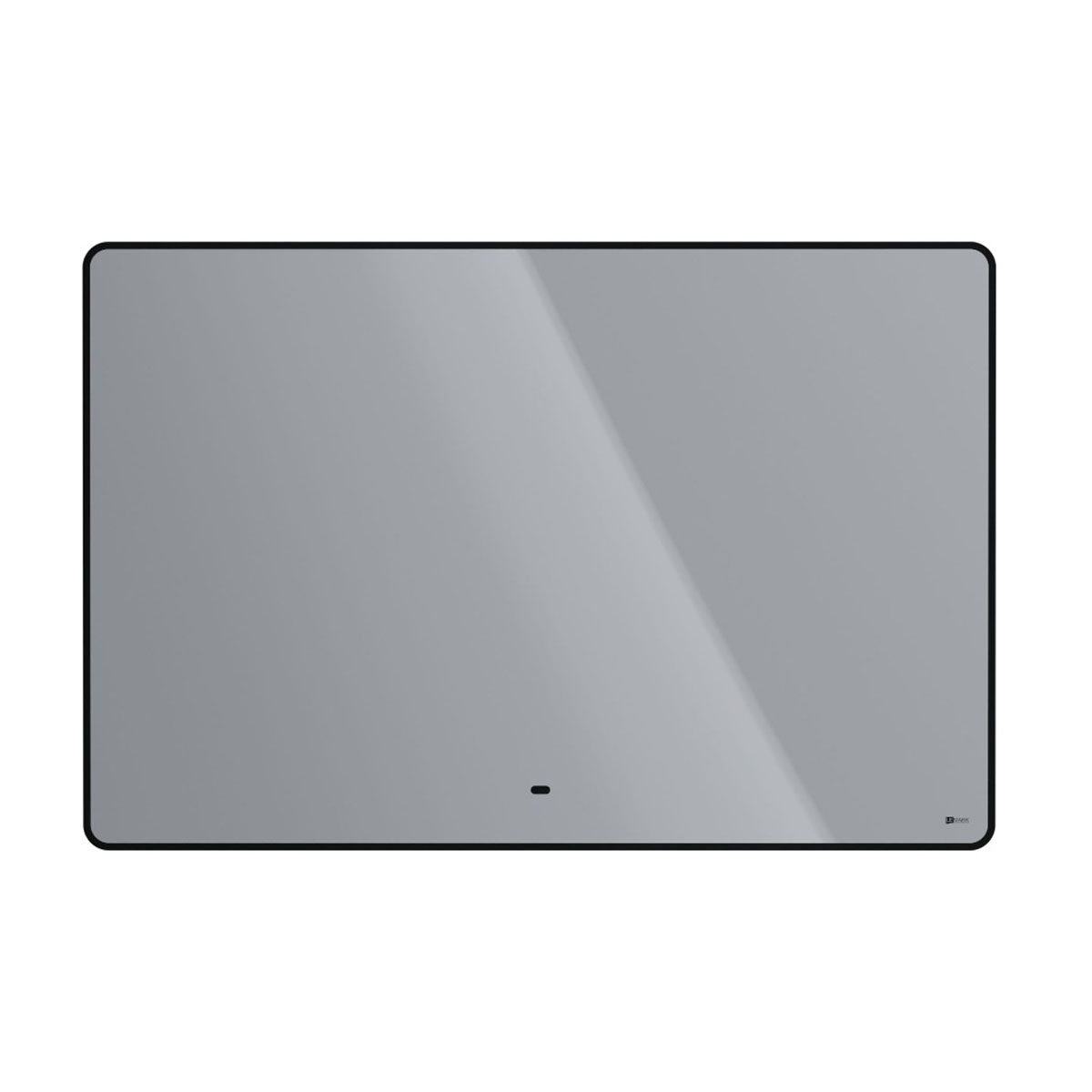 Зеркало Lemark MIOBLACK 120х80 см с интерьерной подсветкой, с подогревом Зеркало Lemark MIOBLACK 120х80 см с интерьерной подсветкой, с подогревом