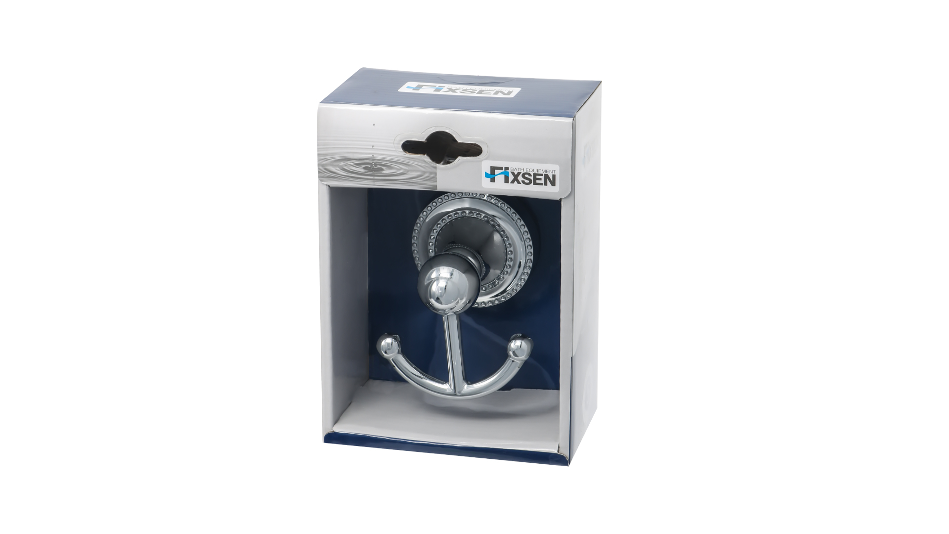 Крючок двойной FIXSEN Style (FX-41105A) Крючок двойной FIXSEN Style (FX-41105A)
