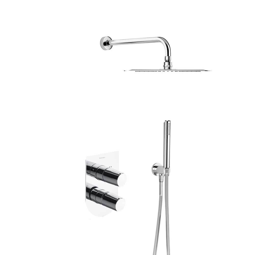 Встраиваемая душевая система с тропическим душем и душевым комплектом TZAR K3415021 