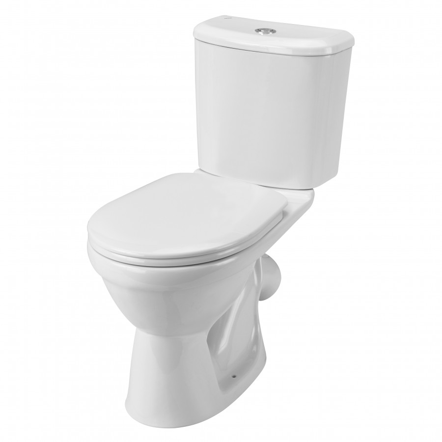 БОРЕАЛЬ Унитаз-компакт, антивсплеск, накл. вып., ниж. подв., (эконом) 1-а режимная арматура, сиденье БОРЕАЛЬ Унитаз-компакт, антивсплеск, накл. вып., ниж. подв., (эконом) 1-а режимная арматура, сиденье