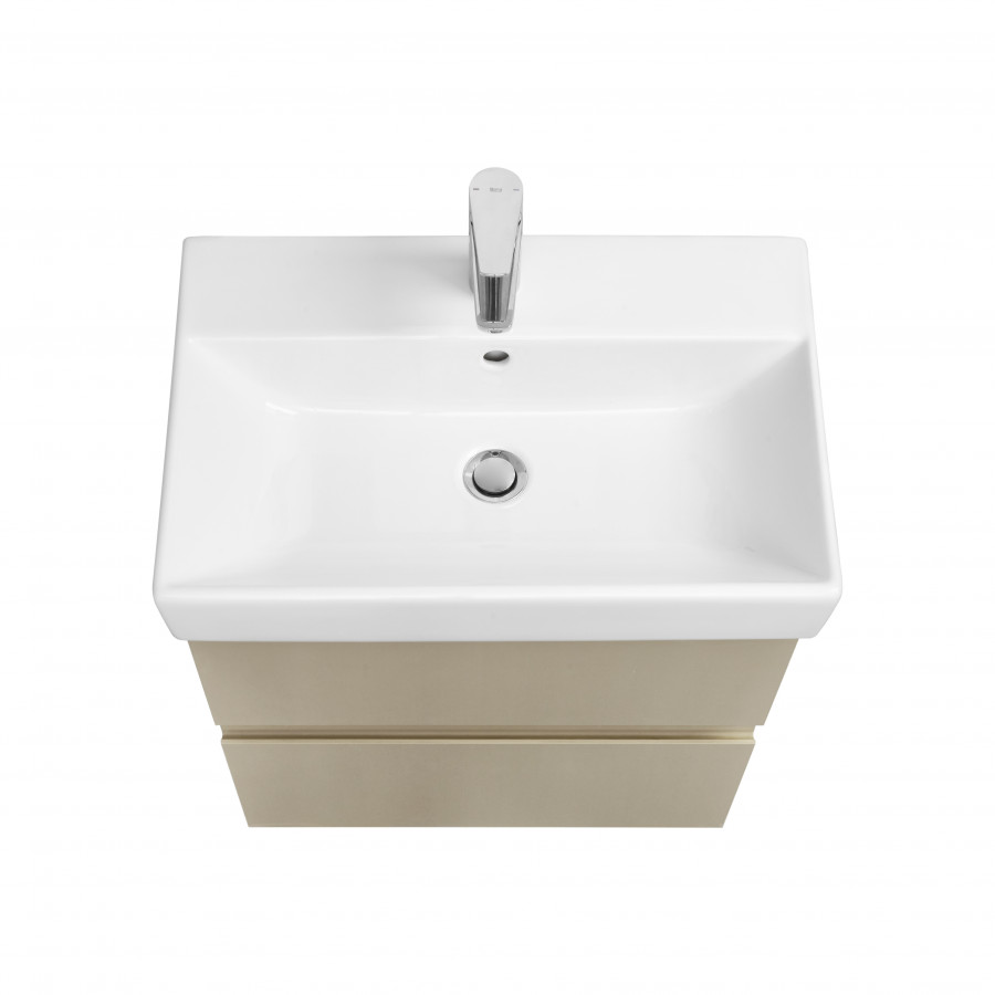 OLETA Тумба под раковину Oleta 60, 2 ящ., капучино