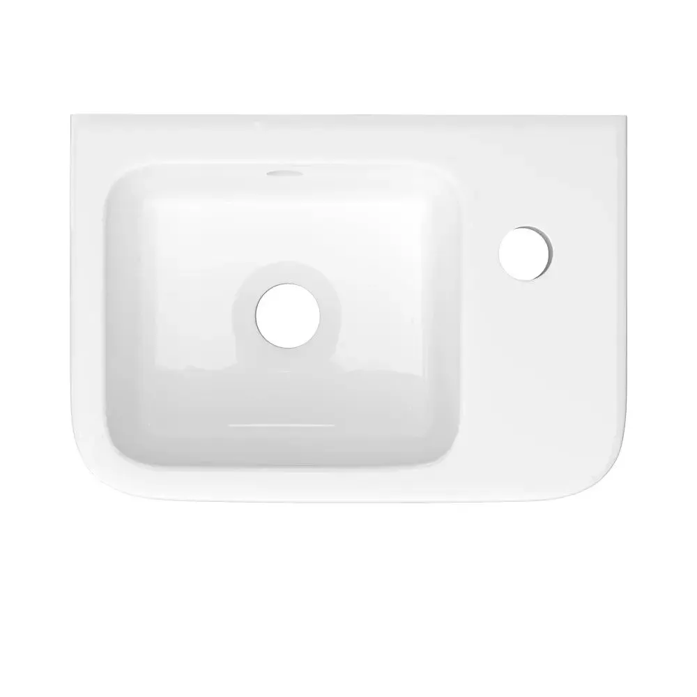 Раковина КЕРАМИН СКВЭА 36 белый глянец CDB00023552 (4810531138990)