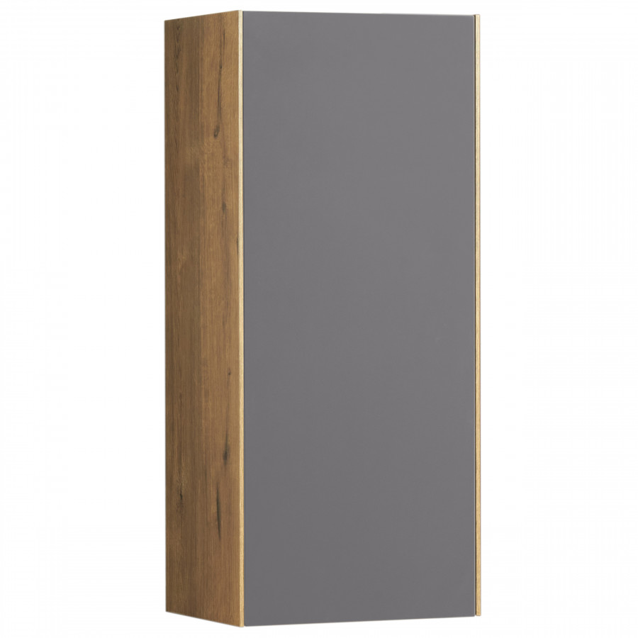 Шкаф СОХО 35, подвесной, дуб веллингтон, графит софт