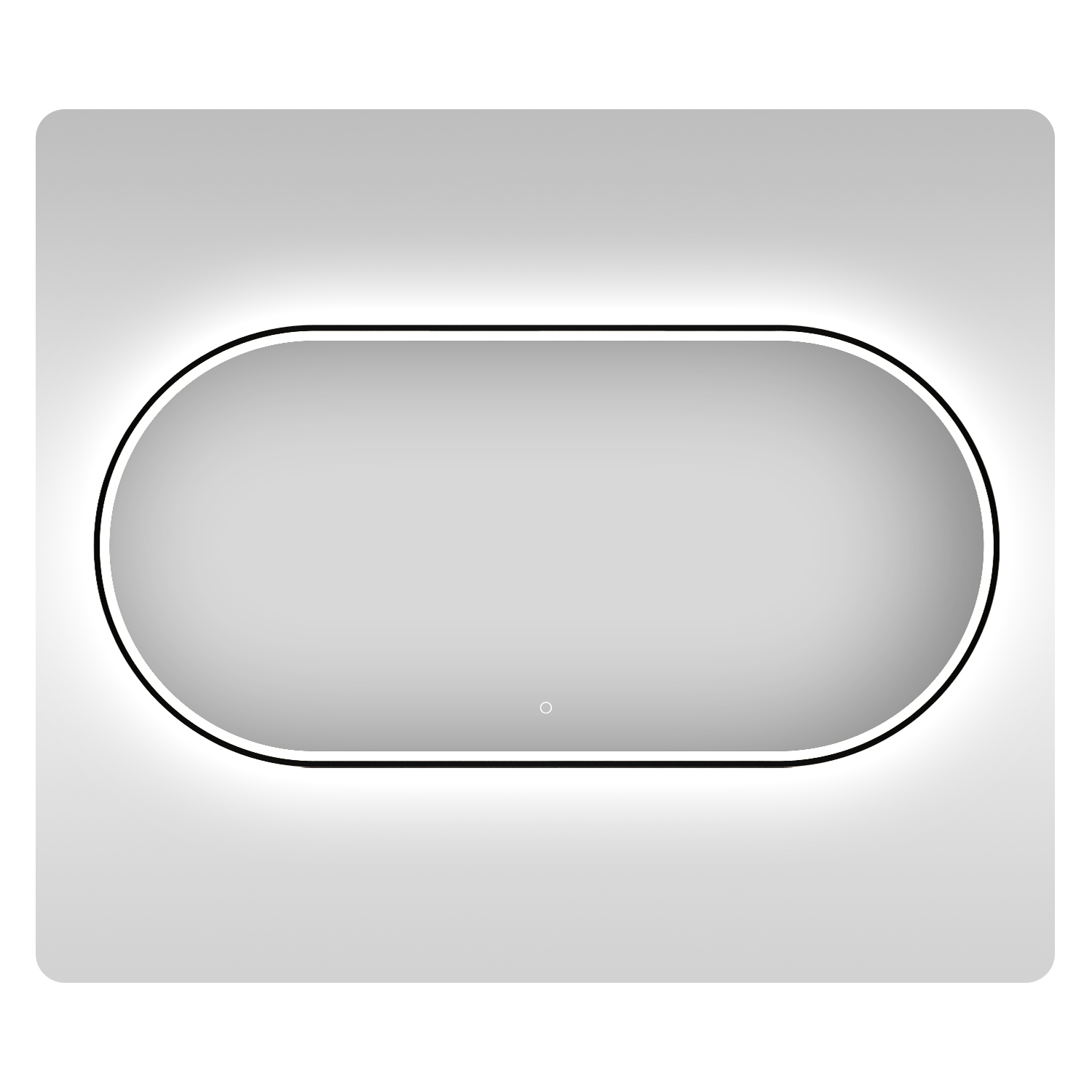 Влагостойкое зеркало с подсветкой для ванной комнаты Wellsee 7 Rays' Spectrum 172201650, размер 120 