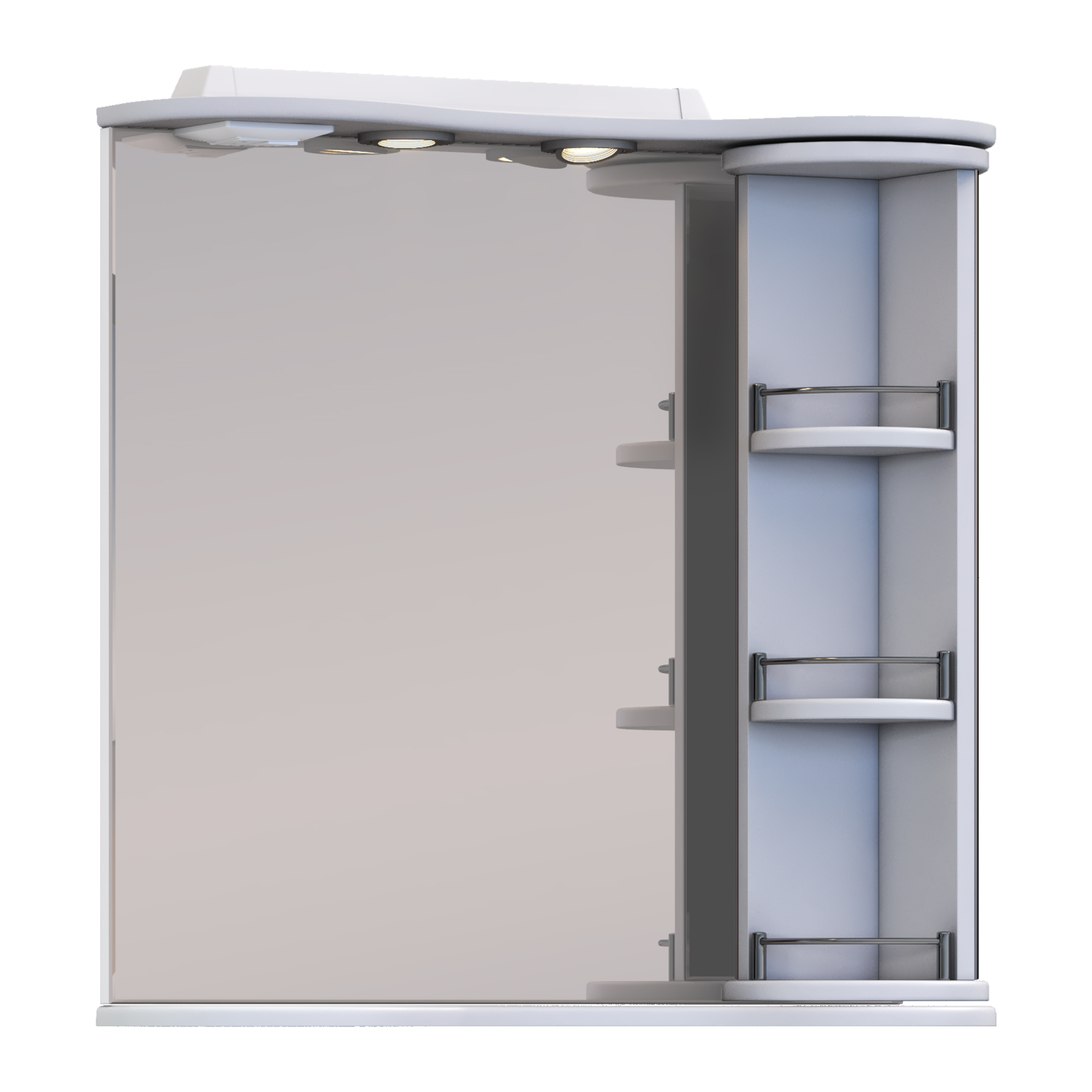 Зеркало с полками VIGO Callao 70 подвесное белый (zsh.CAL.70.El) Зеркало с полками VIGO Callao 70 подвесное белый (zsh.CAL.70.El)