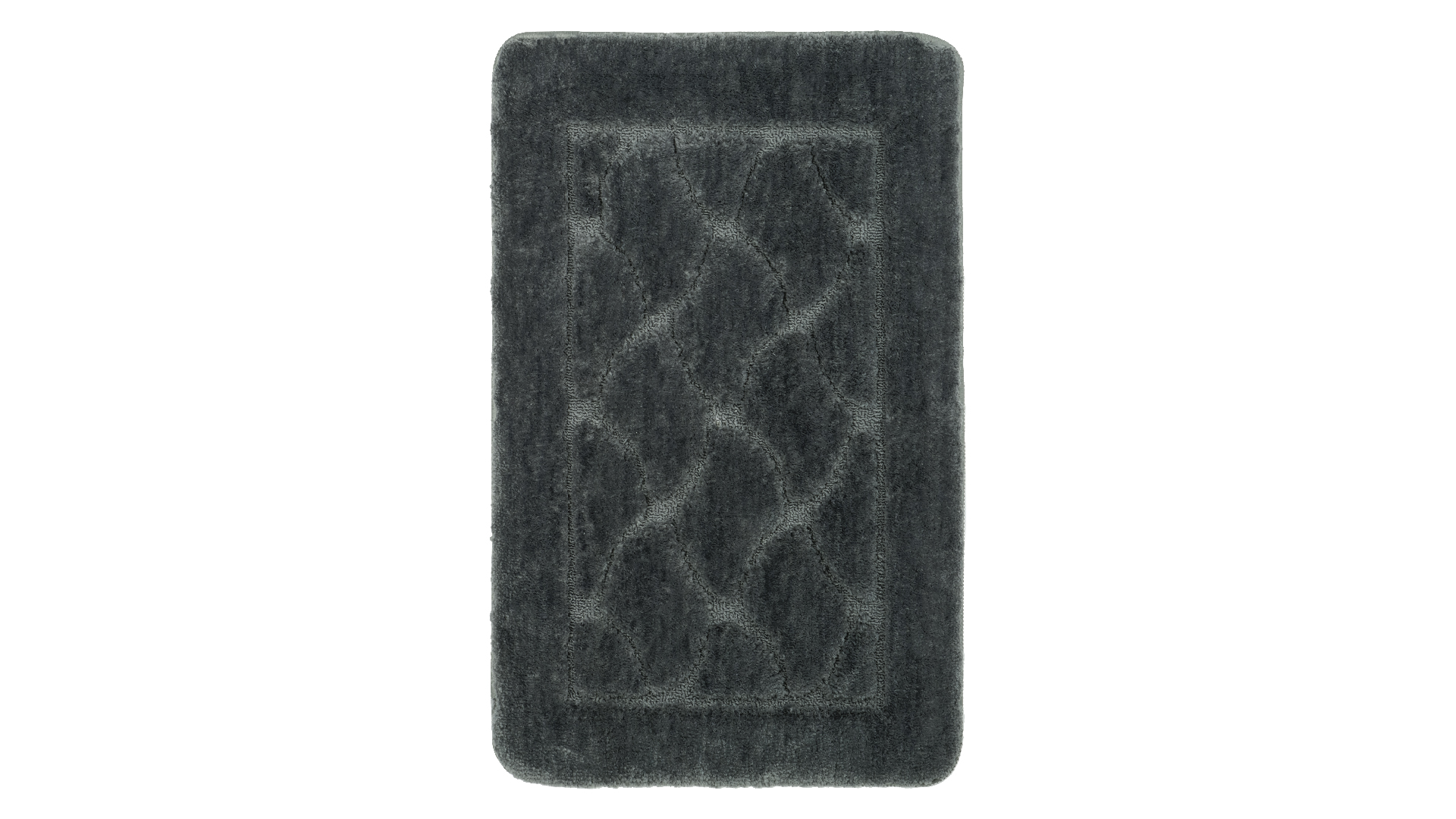 Коврик для ванной Fixsen Link 1-ый FX-5002V, графит, 50х80 см. Коврик для ванной Fixsen Link 1-ый FX-5002V, графит, 50х80 см.