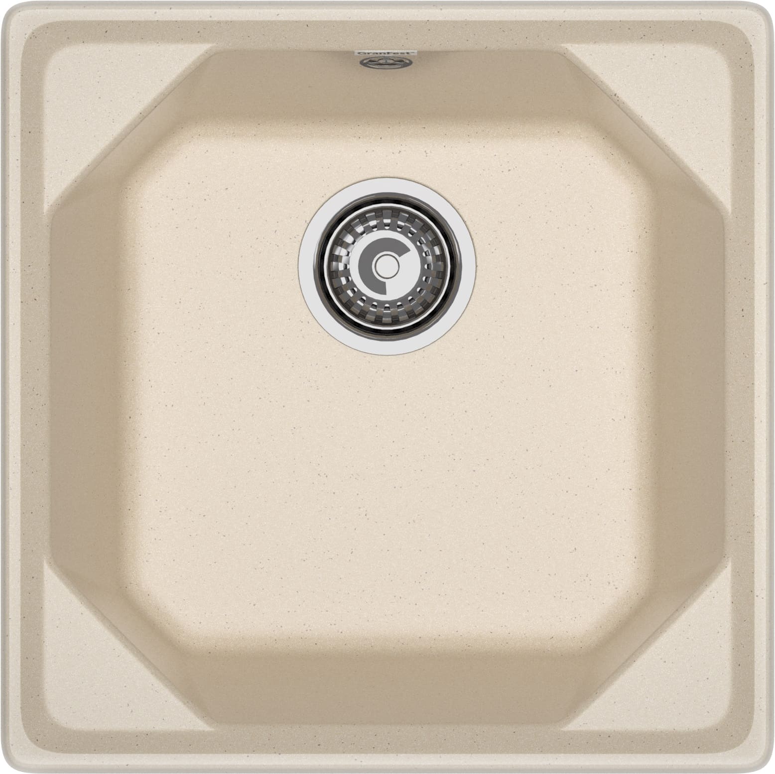 GRANFEST Мойка композит UNIQUE, GF-U-500, 1-чаша 500*500, кашемир GRANFEST Мойка композит UNIQUE, GF-U-500, 1-чаша 500*500, кашемир