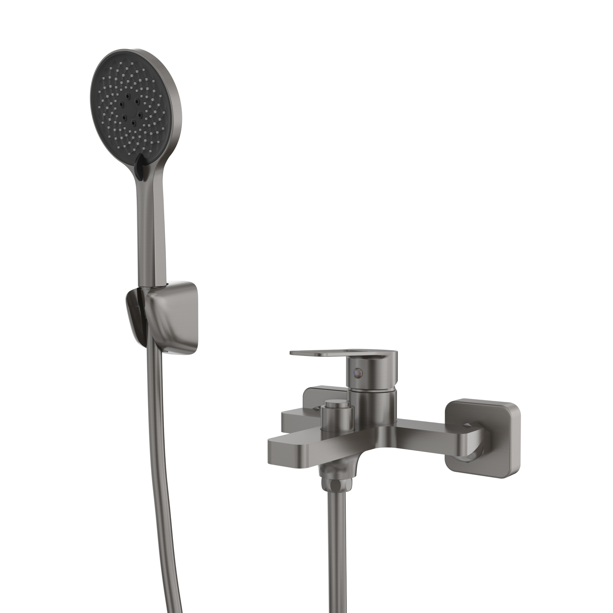 Смеситель для ванны TOKITO KOBE вороненая сталь (TOK-KOB-1014)