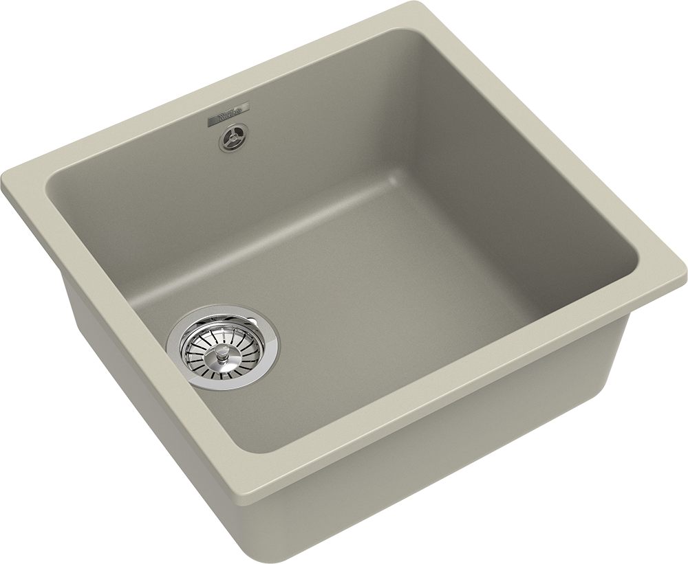 RIVELATO Мойка BERKANA 45 подст.монтаж 1-чаш 485*455 topazio арт. RIVELATO Мойка BERKANA 45 подст.монтаж 1-чаш 485*455 topazio арт.