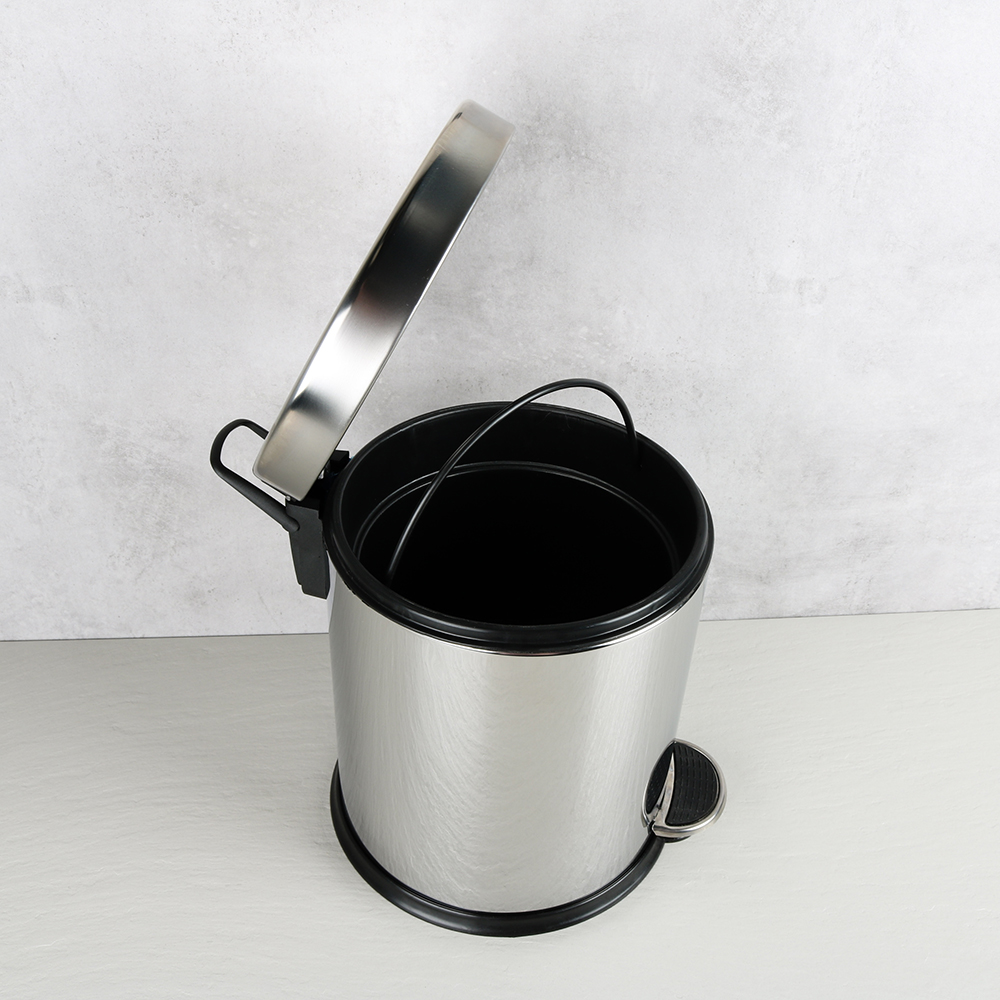 Ведро с крышкой 5 л FIXSEN хром (FX-34024)