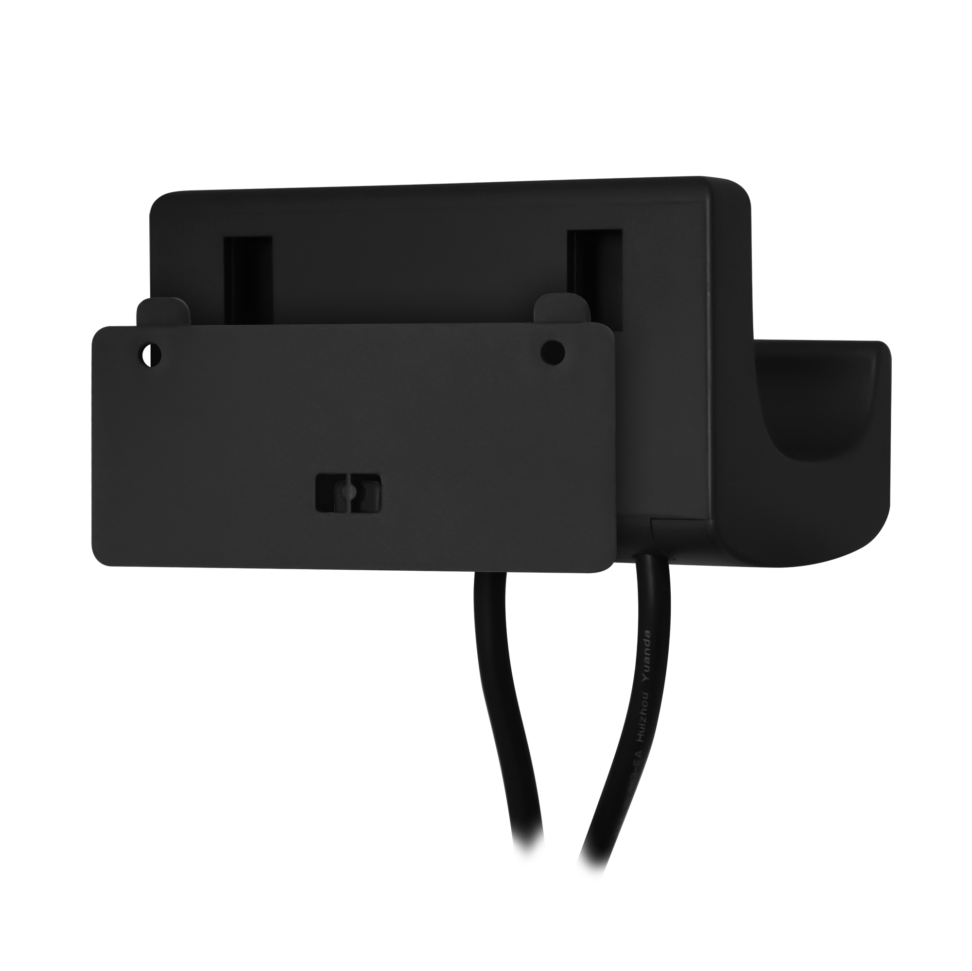 Фен для волос настенный PUFF-1601Вl черный матовый, 1,6 кВт (1405.012)