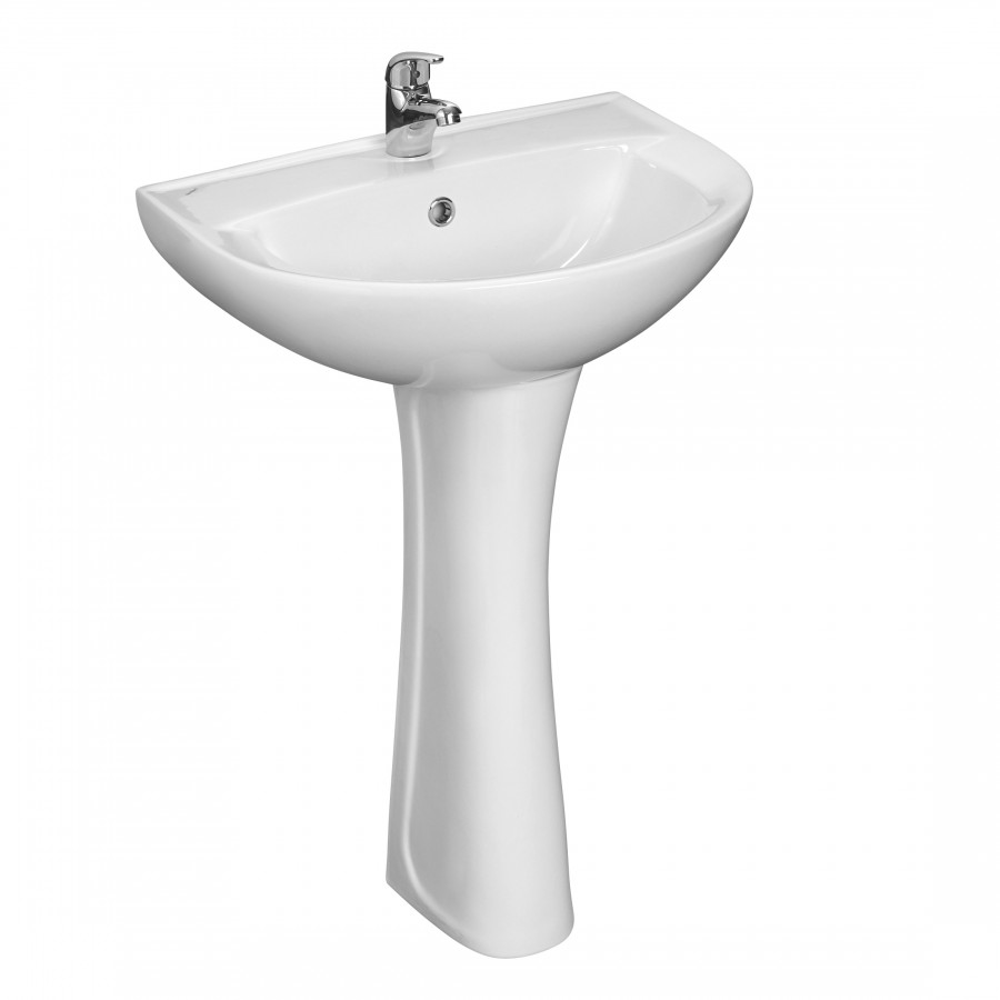 Умывальник "Виктория"56,0см. с обрамлением перелива, 1 сорт SANTERI Умывальник "Виктория"56,0см. с обрамлением перелива, 1 сорт SANTERI