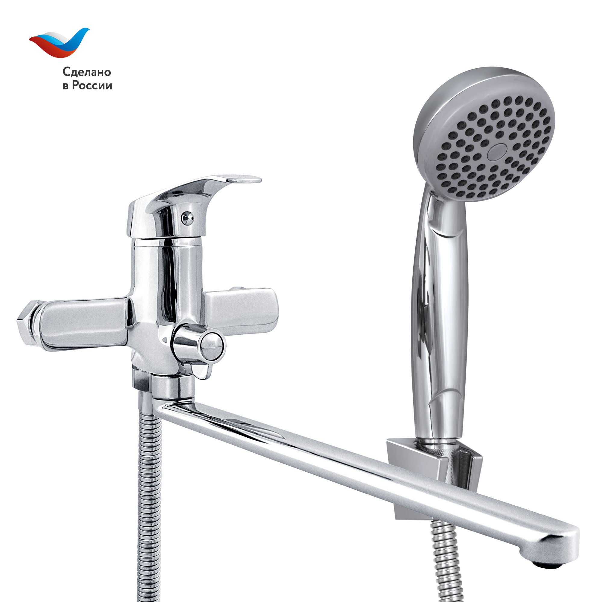 ГОРОД Смеситель для ванны универсальный, одноручный, СЛАВЕН, К31