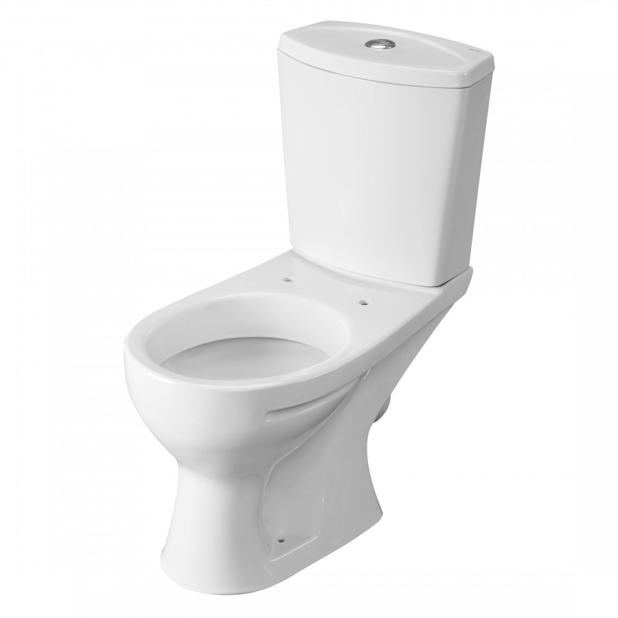 Унитаз-компакт "Ультра" косой выпуск, с кнопочной арматурой и сиденьем  SANTERI Унитаз-компакт "Ультра" косой выпуск, с кнопочной арматурой и сиденьем  SANTERI